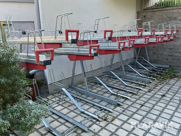 Cykelställ VelopA Tvåvånings 2x16 cyklar