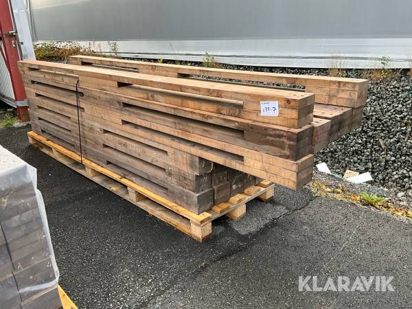 Grundbalk i tryckt virke 27st