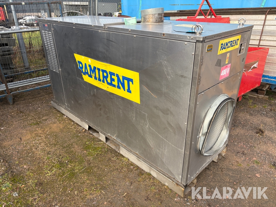 Luftvärmare värmeväxlad oljebrännare REMKO HTL 250-FB 2 (200kW)