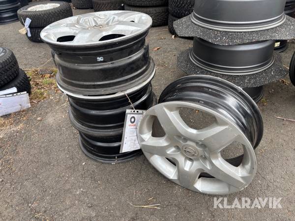 Plåtfälgar Opel 16"