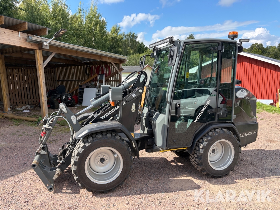 Kompaktlastare Weidemann 1260LP