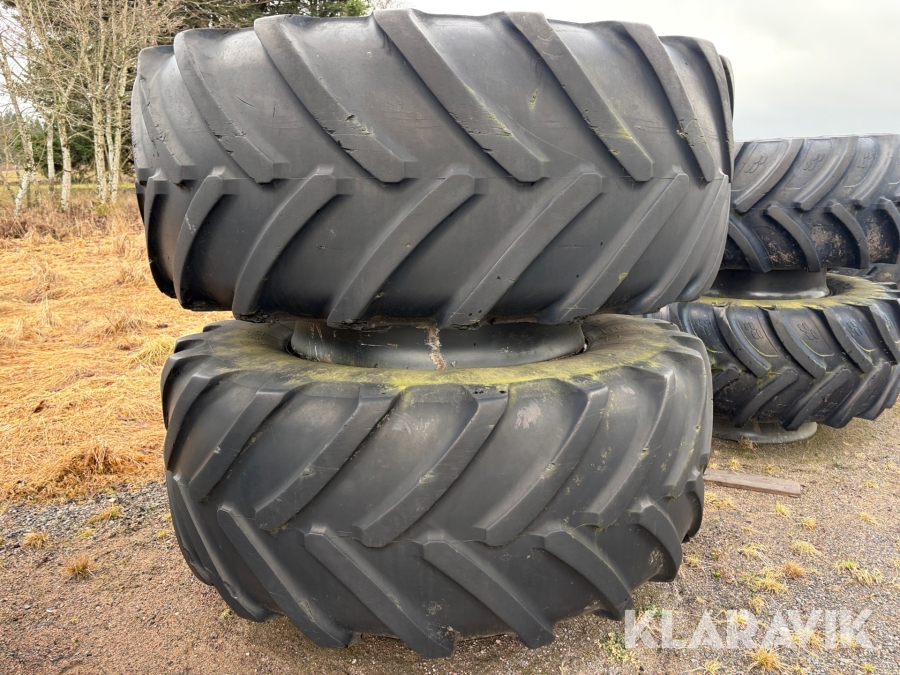 Däck dubbelmontage Michelin 710/70R42 2 st