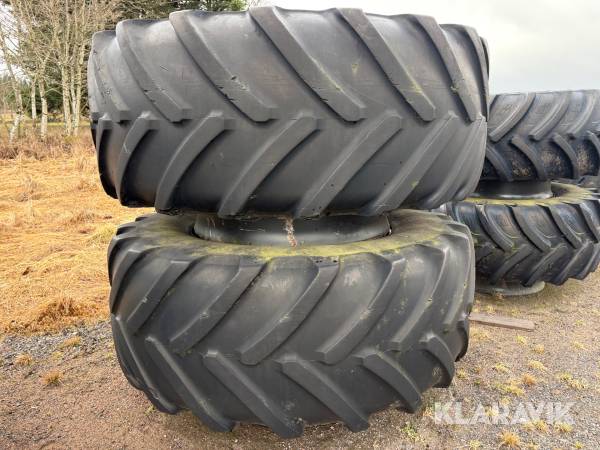 Däck dubbelmontage Michelin 710/70R42 2 st