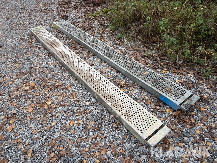 Stålplank Haki 3 x 0,23 m 2 st