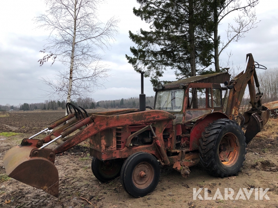 Iggesundsgrävare Volvo BM 350 Halvbandare