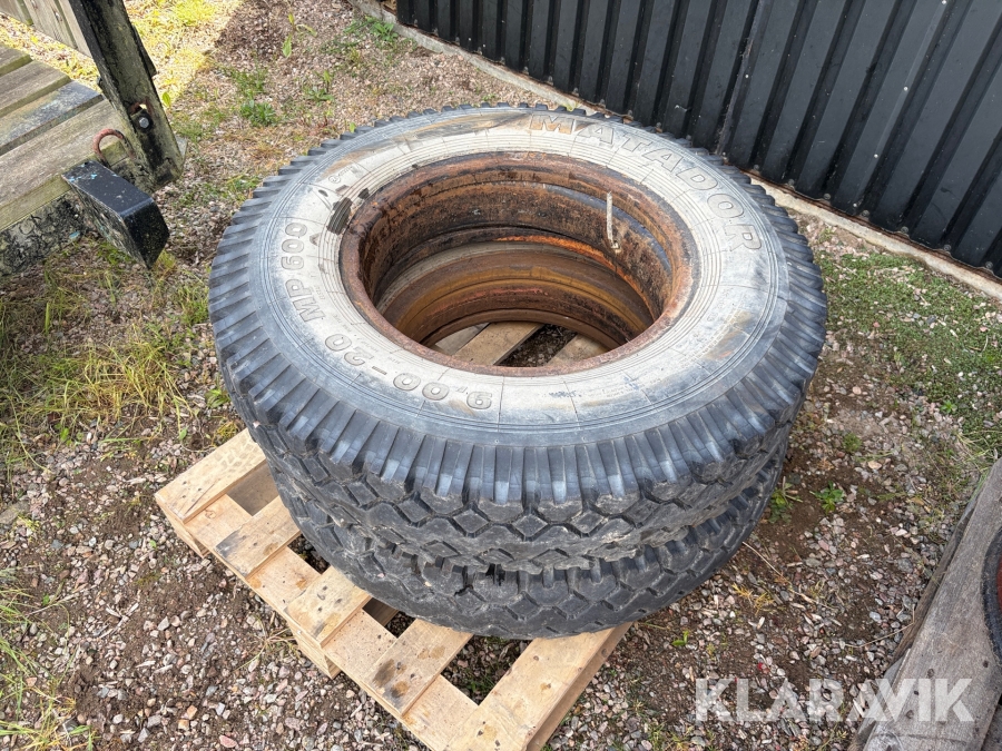 Däck till lantbruksvagn Matador 9.00-20 MP 600 2st