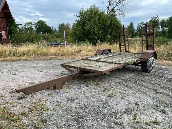 Maskintransport kärra