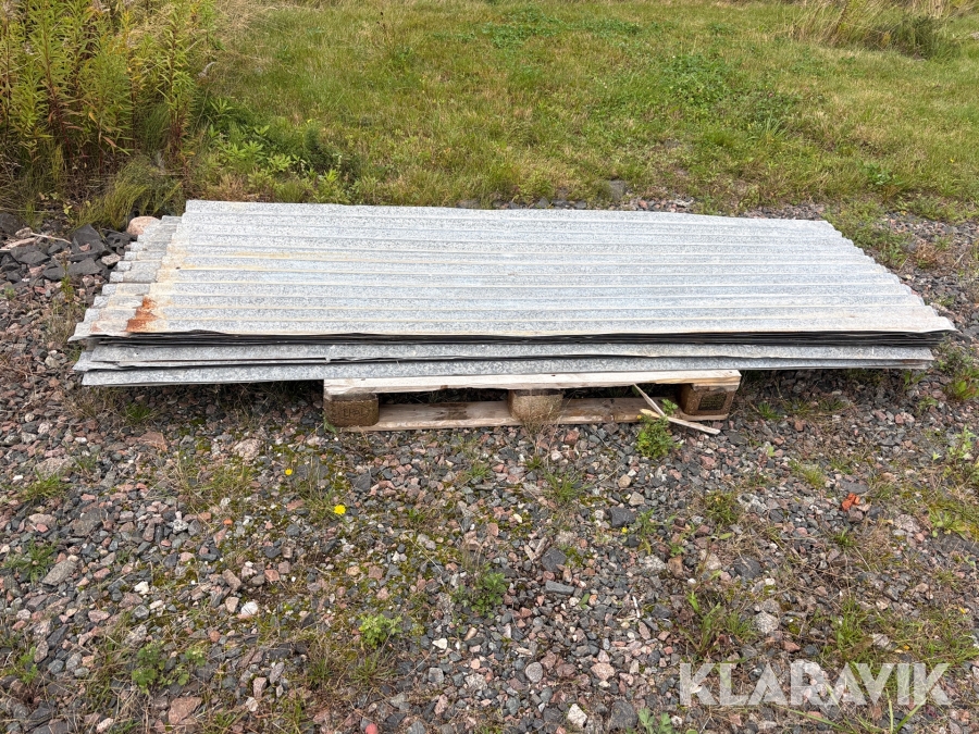 Korrigerad sinusformad plåt 15 st