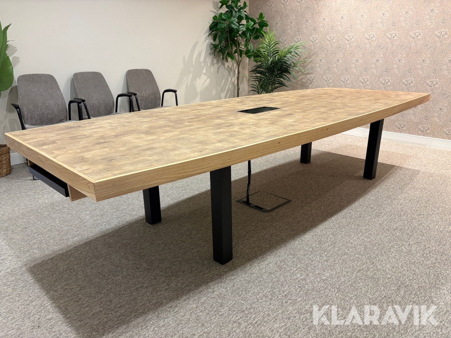 Smart konferensbord kubbbord 3x1.2m