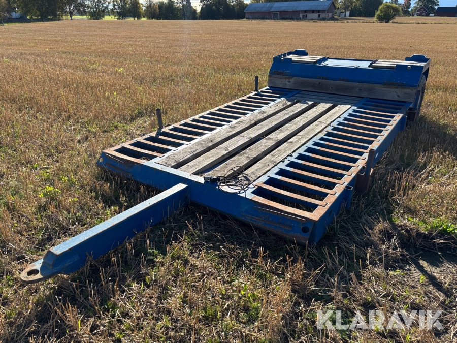 Maskintrailer 8 ton