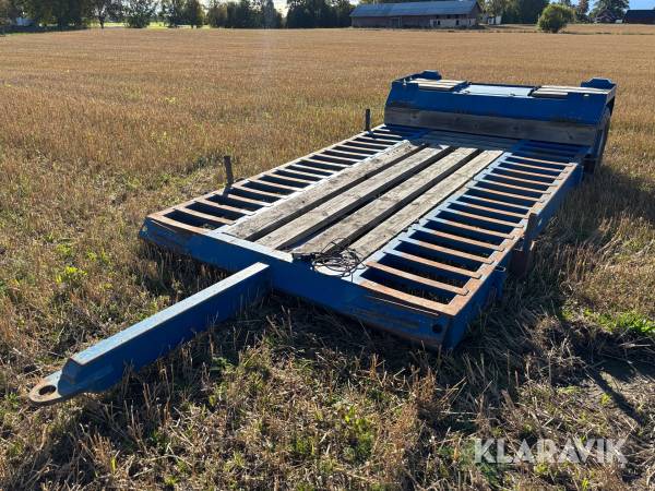 Maskintrailer 8 ton