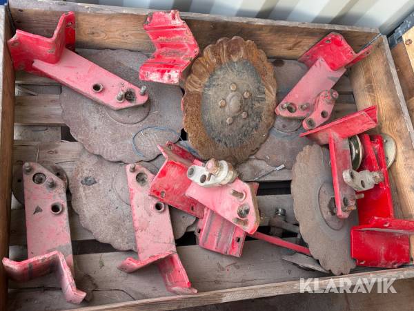 Billarmar och tallrikar Väderstad Rapid