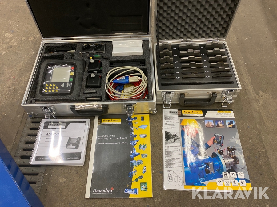 Lasermätare Easy-Laser för Axeluppriktning 