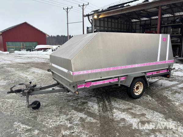 Skotersläp 4P Twin XL