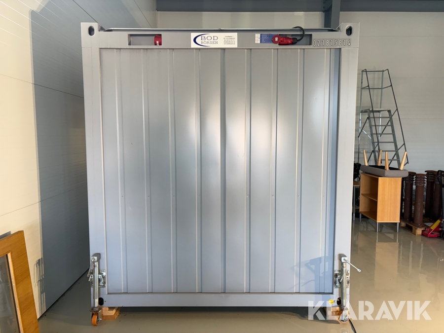 Stålmodul Bod börsen 20 fot med wc & pentry