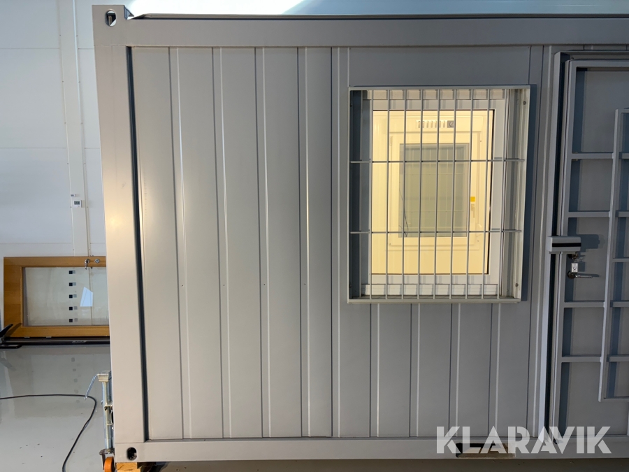 Stålmodul Bod börsen 20 fot med wc & pentry