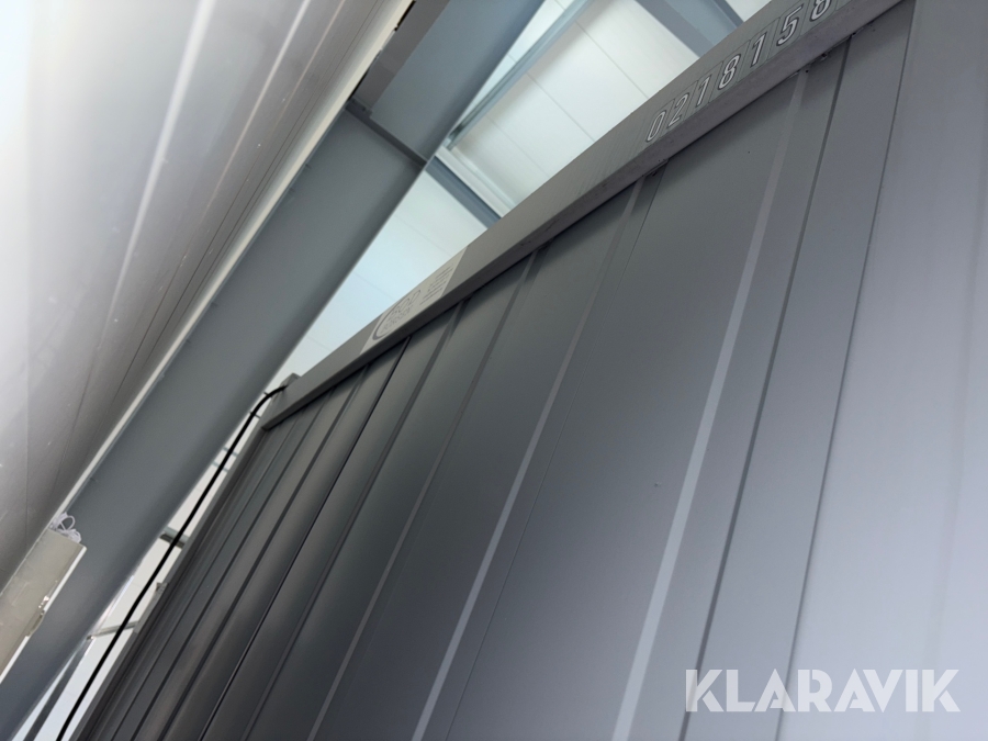 Stålmodul Bod börsen 20 fot med wc & pentry