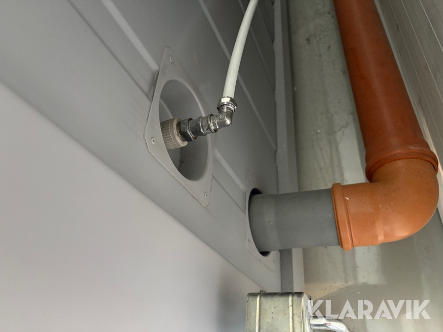 Stålmodul Bod börsen 20 fot med wc & pentry