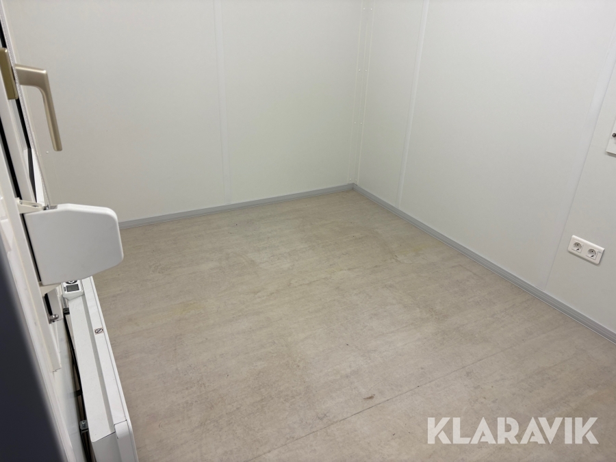 Stålmodul Bod börsen 20 fot med wc & pentry