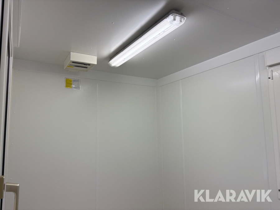 Stålmodul Bod börsen 20 fot med wc & pentry