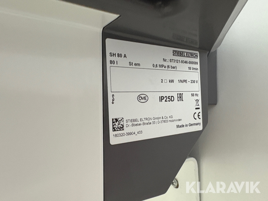 Stålmodul Bod börsen 20 fot med wc & pentry