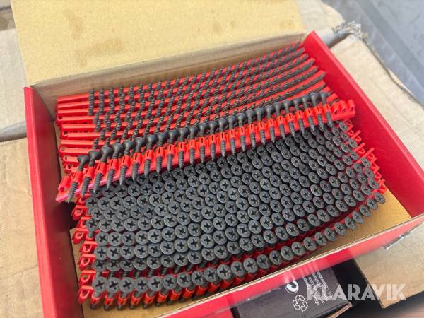 Bandad skruv Hilti Blandade storlekar