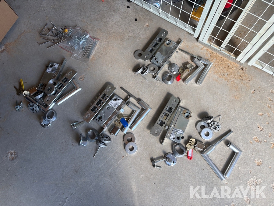 Låscylinder Assa 4st