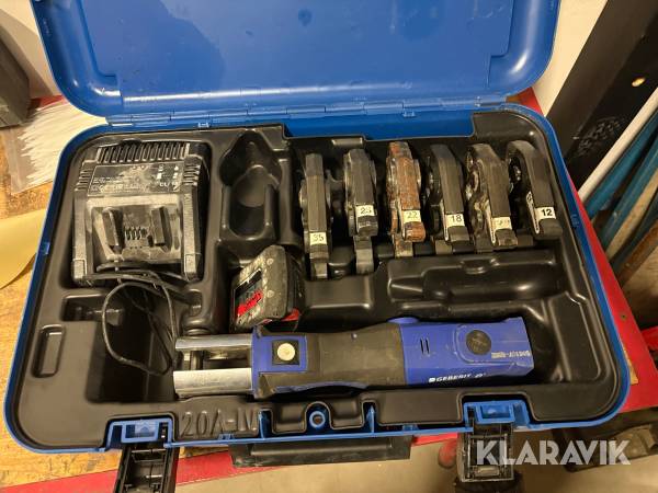 Pressmaskin Geberit ECO 203 plus Med M-käftar 12-35