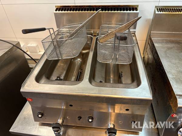 Dubbelfritös Bertos