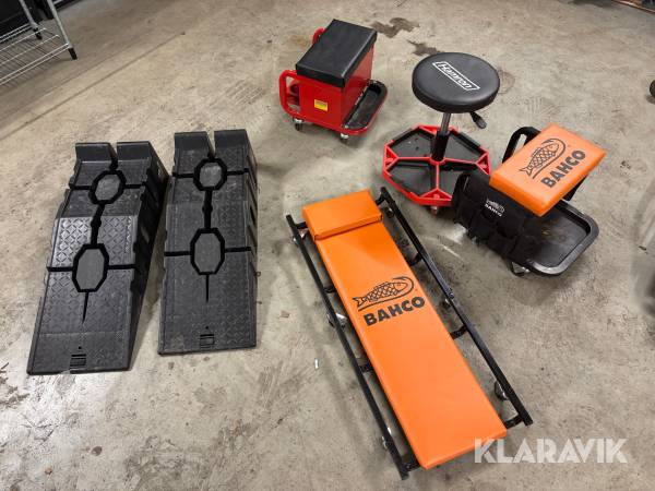 Diverse garagetillbehör