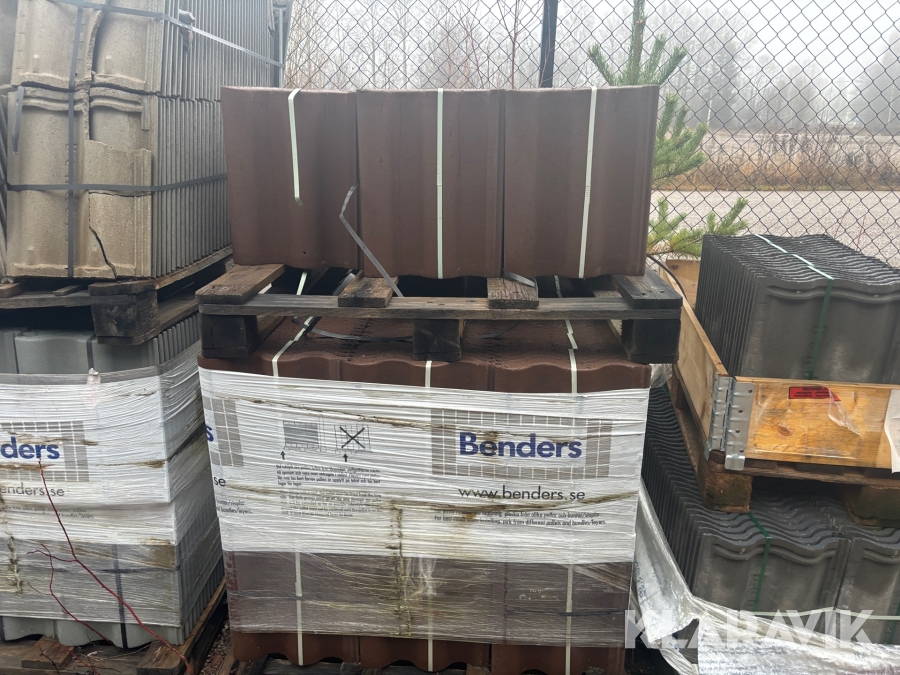 Betongpannor Benders 340 st