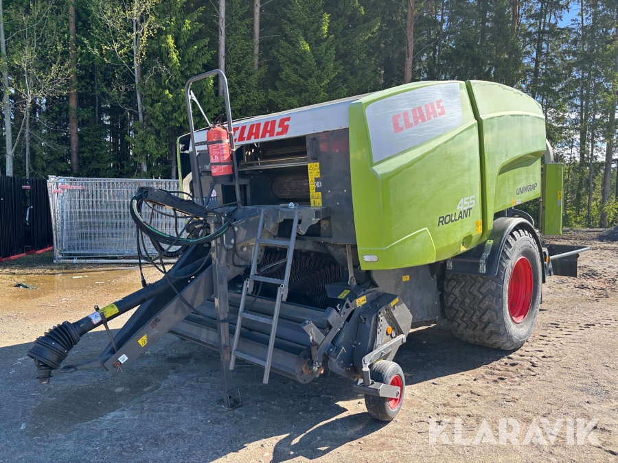 Rundbalspress Claas Uniwrap 455 Rollant