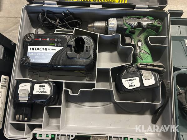 Borrskruvdragare Hitachi DS 18DBL