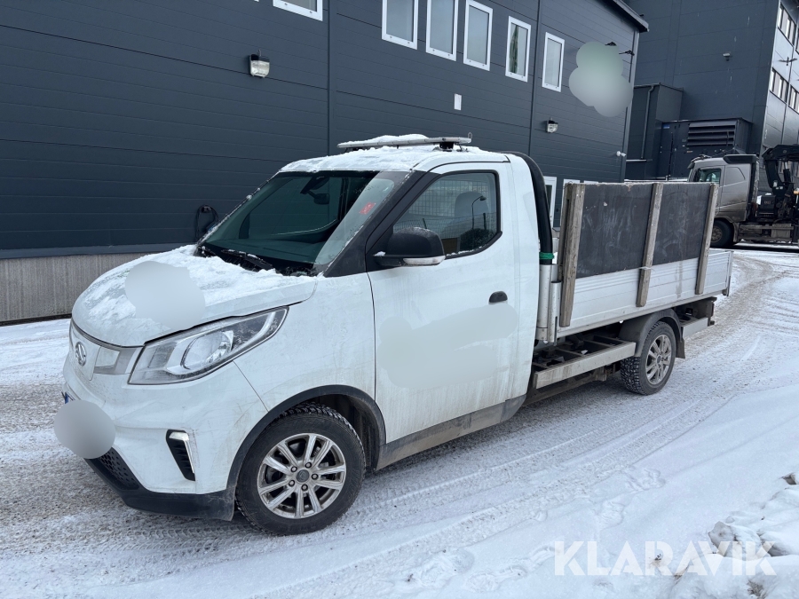 Lätt lastbil Maxus Ediliver 3 122hk