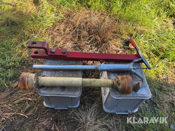 Kraftöverföringsaxel, fatpump, traktordrag 