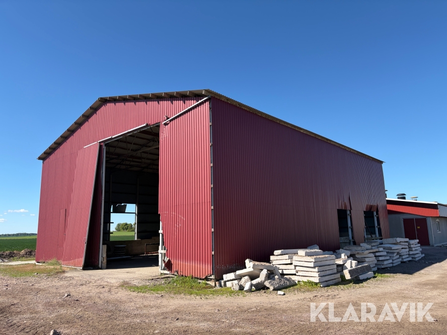 Lagerhall plåt 20x16m Metsjö