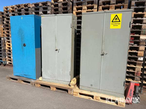 Förvaringsskåp 3 st