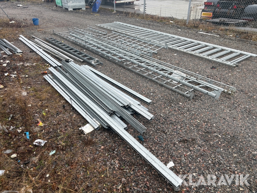 Kabelstegar och stativrör