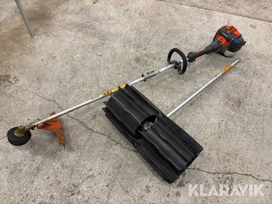Kombimaskin med trimmer & sopvals Husqvarna 525 LK
