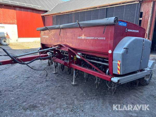 Såmaskin / vältkombi Kongskilde HT4000S