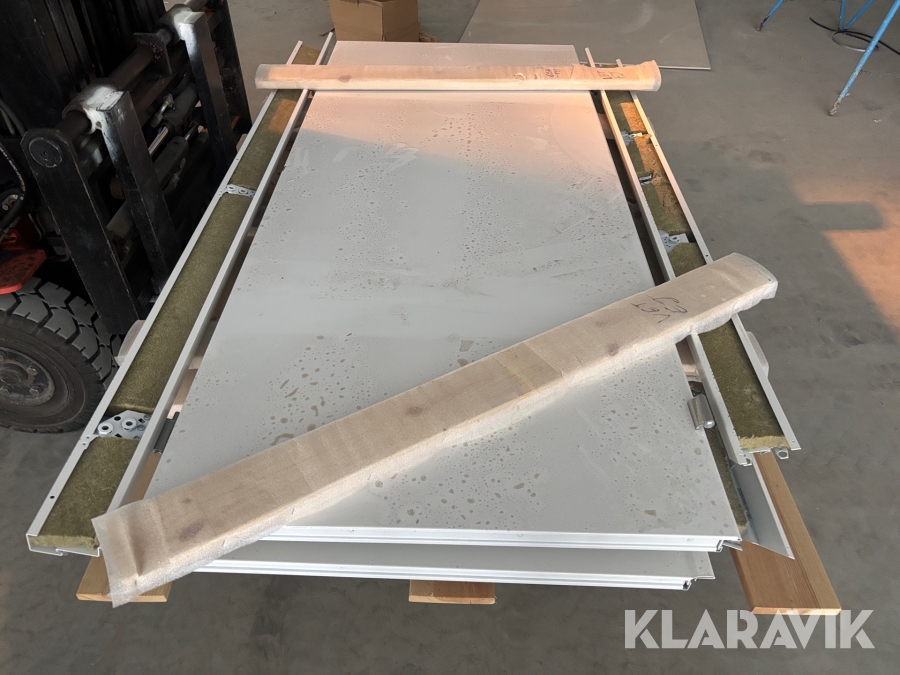 Ståldörr / pardörr Daloc S30 18x21