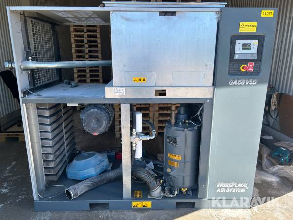 Tryckluftskompressor Atlas Copco GA 55 VSD