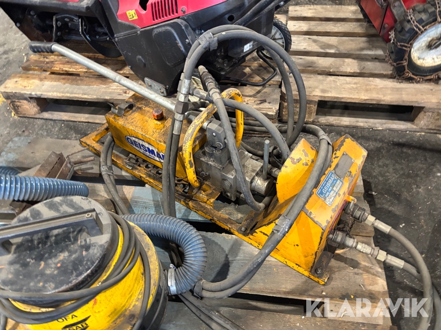 Handmanövrerad hydraulpump Geimar