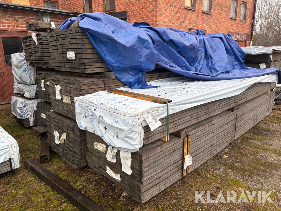 Royal Linolatrall Furu Grå 28x145mm 4,5m Rillad på ovansidan ca560m