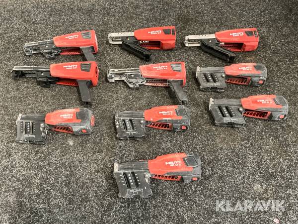 Skruvautomat 10st Hilti SMD 57, SD-M 2