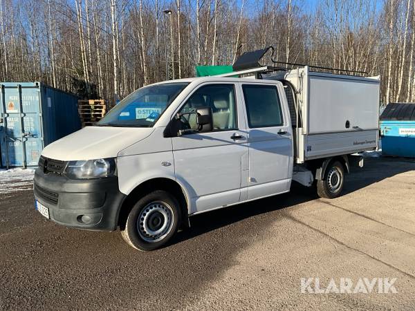 Transportbil Pickup Volkswagen Transporter Dubbelhytt T28 2.0 TDI BMT 4Motion Man