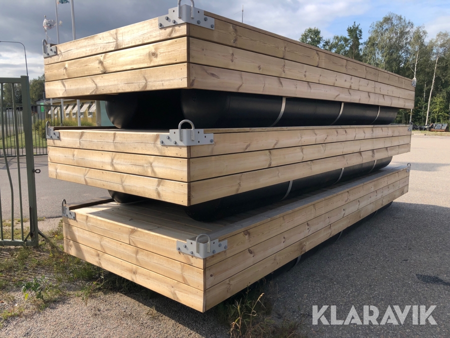 Flytbrygga / Pontonbrygga Granöbrygga 2st