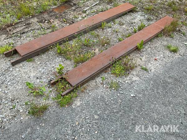 Förlängningsgafflar 1 par, 2,7 m.