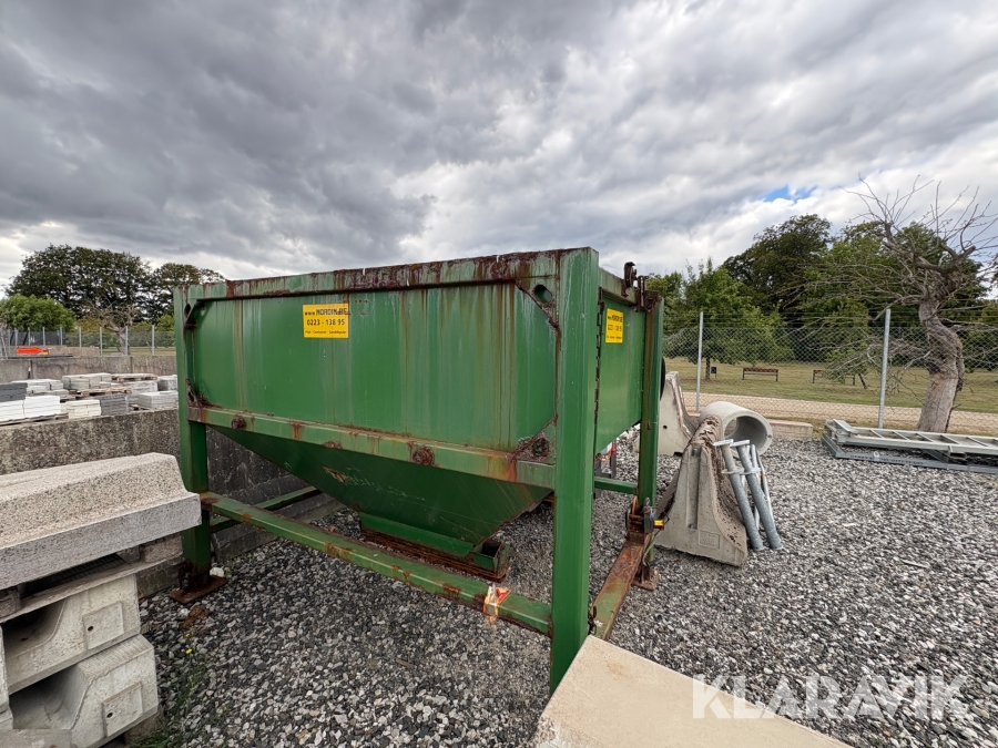Salttorn/ Container Nordin S17-283 sanddepå