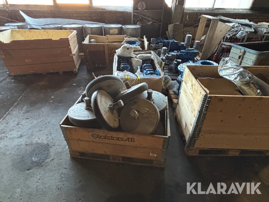 Ventiler Borja Valves för vattenverk etc